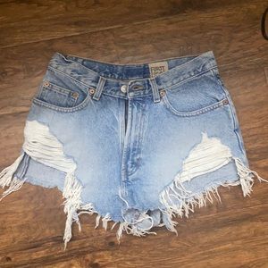 Furst of a Kind LF jean shorts